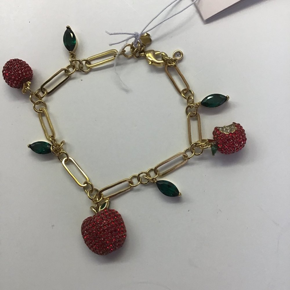 Kate Spade New Apple Charm Bracelet